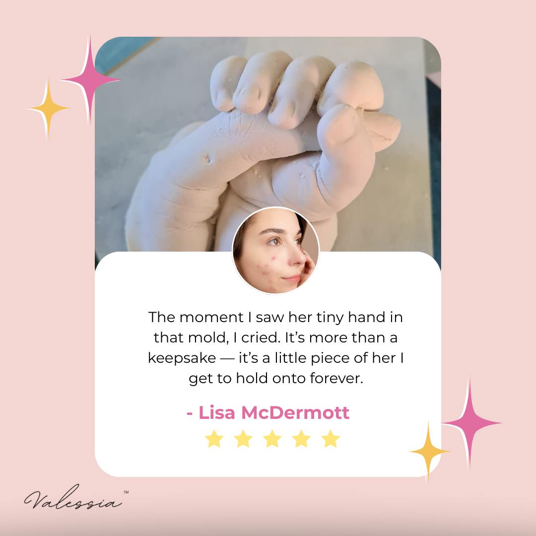 👶✨ Little Impressions™ Baby Hand & Foot Casting Kit