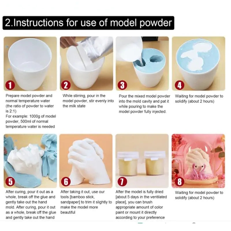 Velissa™ Couples Memory Mold Kit