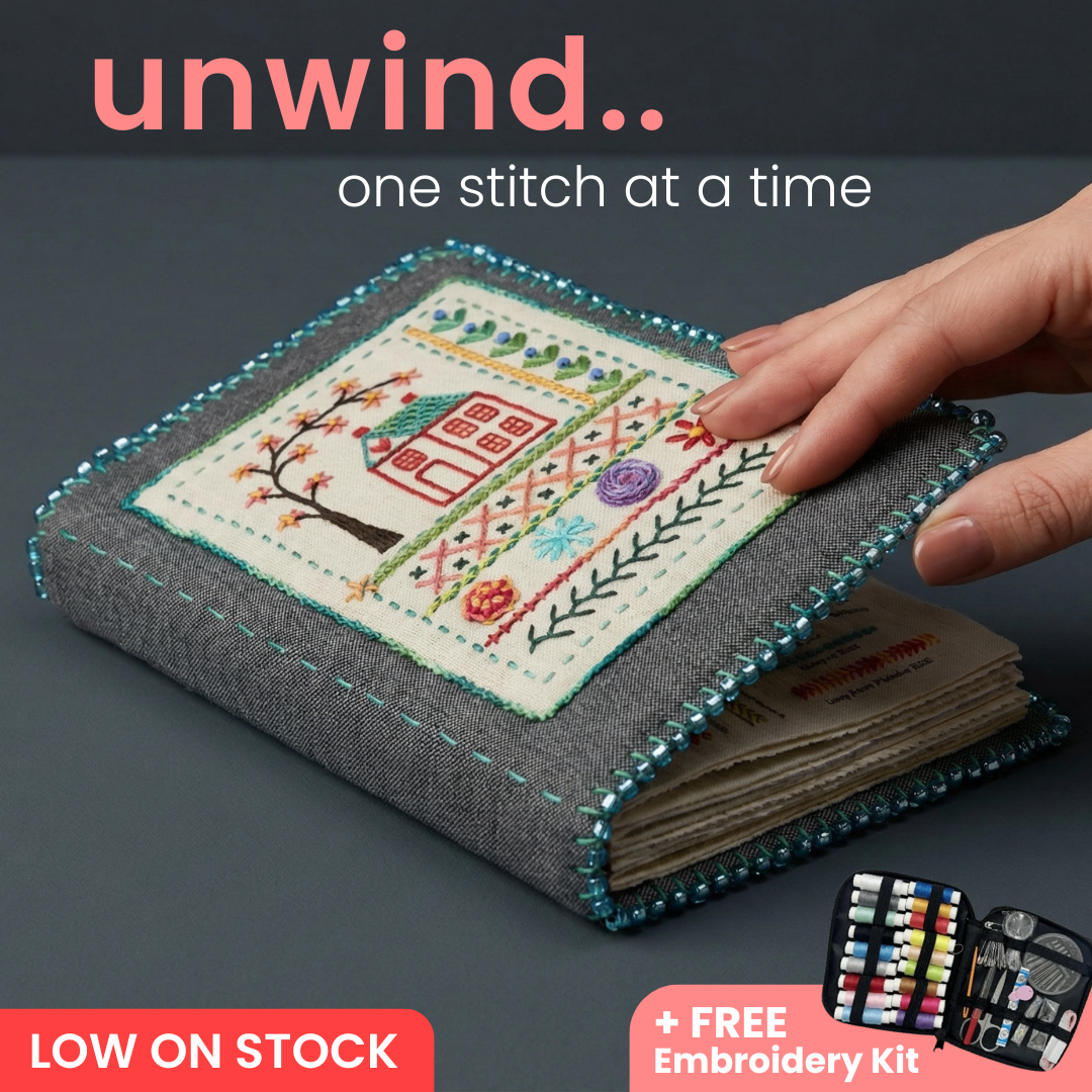 valessia® linen DIY embroidery kit