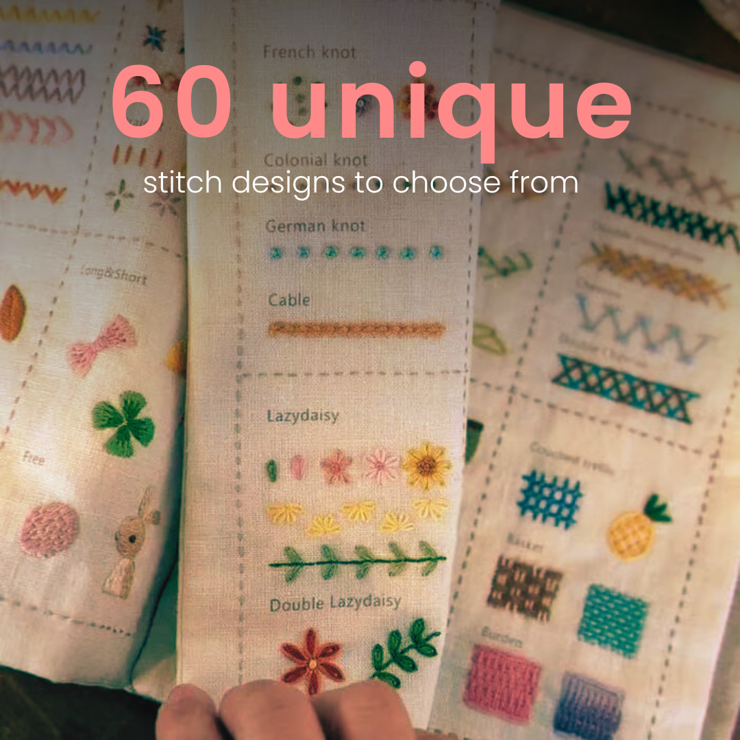 valessia® linen DIY embroidery kit